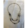 Image 1 : VINTAGE NATIVE AMERICAN DOUBLE STRAND BEADS NECKLACE