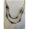 Image 2 : VINTAGE NATIVE AMERICAN DOUBLE STRAND BEADS NECKLACE