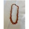Image 1 : VINTAGE GENUINE RED BRANCH CORAL CHOKER NECKLACE