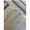 Image 2 : TRIPLE STRAND GENUINE PEARLS NECKLACE W/ ORIGINAL CLASP