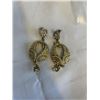 Image 3 : 2 PAIRS OF VINTAGE RHINESTONES EARRINGS