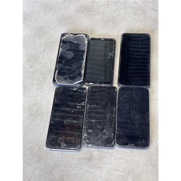 LOT OF PHONES FOR PARTS