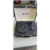 Image 2 : CASED RECORD PLAYER AND IHOME DOCK