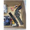 Image 3 : ASSORTED TOYS INCLUDING CARS, TRUCKS, CDS, AIR SOFT GUN FOR PARTS
