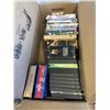 Image 1 : BOX OF DVDS, VHS CLEOPATRA DISC SETS, ROLLING STONES, NINTENDO DS GAMES