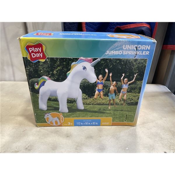 PLAY DAY UNICORN JUMBO SPRINKLER