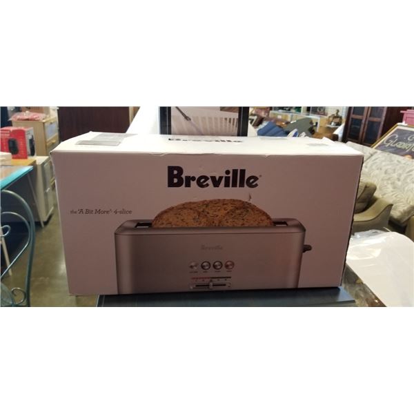 BREVILLE STAINLESS FOUR SLICE TOASTER WORKING