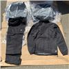Image 1 : BOX OF 10 NEW FIRST STAR TRACKSUITS BLACK WOMEN'S SIZE SMALL