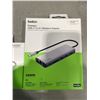 Image 2 : BELKIN USB-C 6 IN 1 MULTIPORT ADAPTER, BELKIN CONNECT USB-C TO ETHERNET + CHARGE ADAPTER 100W, AND B