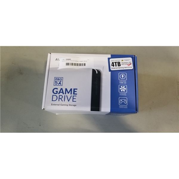 AVOLUSION 4TB EXTERNAL GAME DRIVE