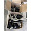 Image 1 : 2 BOXES OF ASSORTED CAMERAS, SOME UNTESTED MOST FOR PARTS