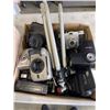 Image 4 : 2 BOXES OF ASSORTED CAMERAS, SOME UNTESTED MOST FOR PARTS