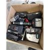 Image 5 : 2 BOXES OF ASSORTED CAMERAS, SOME UNTESTED MOST FOR PARTS