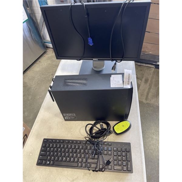 ACER ASPIRE X WITH WINDOWS 10 UPDATE NO PASSWORD, 1 TB HDD, 8GB DDR3 AND DELL MONITOR AND KEYBOARD A
