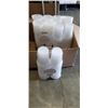 Image 1 : KITCHX 5 PACK - DELI FOOD STORAGE CONTAINERS WITH AIRTIGHT LIDS
