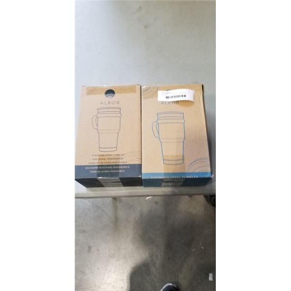 2 ALBOR 30OZ TUMBLER WITH HANDLE