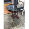 Image 2 : MARBLE TOP OCTAGONAL ENDTABLE