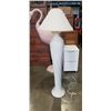 Image 1 : LARGE DECORATIVE POTTERY FLOOR LAMP