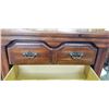 Image 3 : 5 DRAWER SOLID WOOD HIGHBOY DRESSER AND NIGHTSTAND