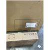 Image 3 : VIVO BLACK TABLE TOP 43"X24" AND VIVO WHITE ELECTRIC SINGLE MOTOR DESK FRAME