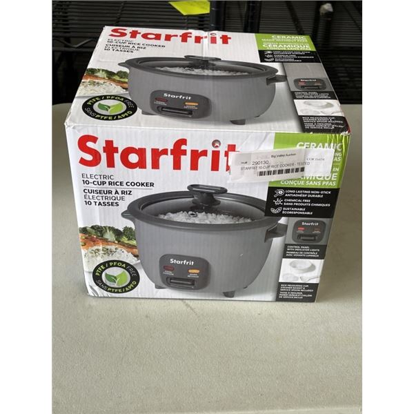 STARFRIT 10-CUP RICE COOKER - TESTED WORKING