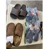 Image 2 : ASSORTED OLUKAI MENS SANDALS AND SLIPPERS SIZES 10-10.5, SOME USED, MOSTLY NEW