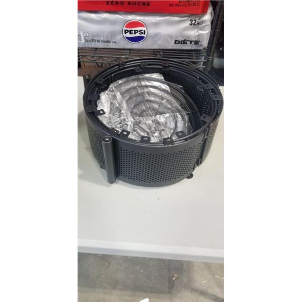 AS NEW 5 TIER ROTATING WIRE FRUIT BASKET