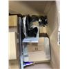 Image 5 : BOX OF NEW HOUSEHOLD ITEMS INCLUDING LEATHER REPAIR KIT AND TIES AND MORE