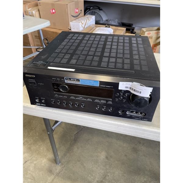 ONKYO AV RECEIVER MODEL TX-SR602. WORKING