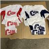 Image 1 : LOT OF 14 NEW PERFORATED MESH GOALIE CUT HOCKEY JERSEYS #35 BLUE 7PCS, RED 7PCS