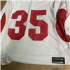 Image 3 : LOT OF 14 NEW PERFORATED MESH GOALIE CUT HOCKEY JERSEYS #35 BLUE 7PCS, RED 7PCS