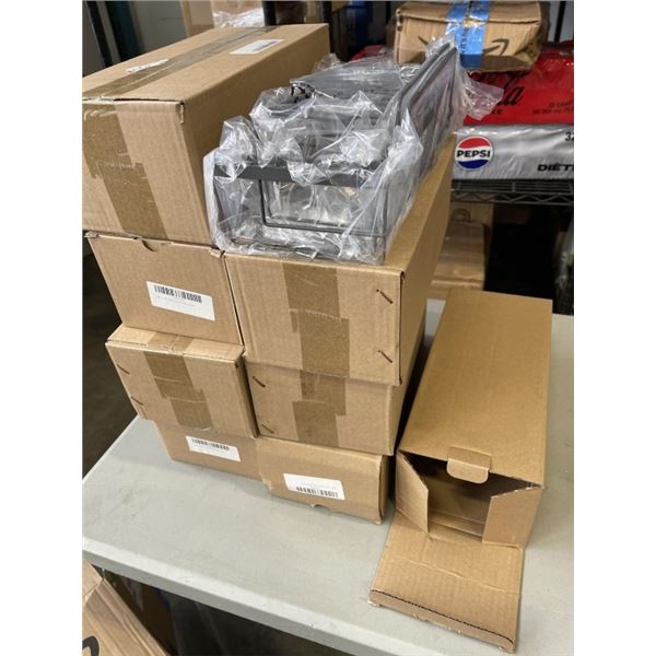 CASE OF 8 SHOWER CADDIES 2 PACK PER BOX VARIOUS SIZES AND COLOURS
