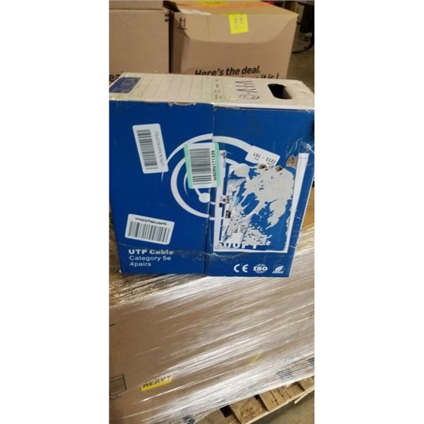 VIVO UTP CABLE CATEGORY 5E APPORX 1000FT