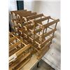 Image 2 : 3 WINE RACKS AND MAGAZINE HOLDER