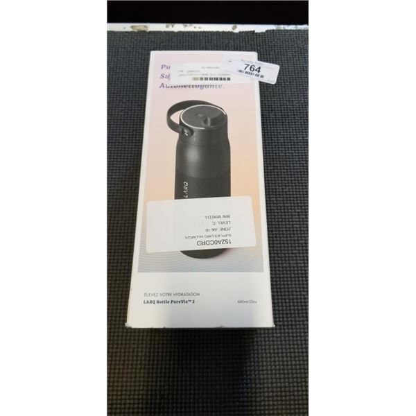 LARQ PUREVIS 2 680ML SELF CLEANING INSULATED STAINLESS STEEL WATER BOTTLE W/ SMART SENSOR - TESTED W