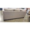 Image 4 : COUCH POTATO 3 SEATER BEIGE FABRIC COUCH