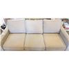 Image 2 : COUCH POTATO 3 SEATER BEIGE FABRIC COUCH