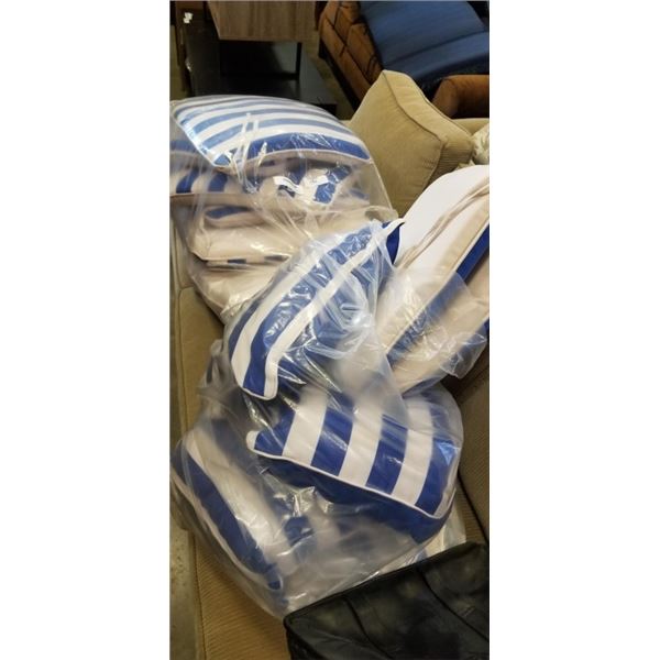 ASSORTED STYLEWELL PATIO CUSHIONS