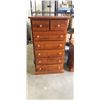 Image 1 : SOLID WOOD 7 DRAWER HIGHBOY DRESSER