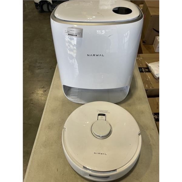NARWHAL FREO X ULTRA ROBOT VACUUM AND MOP COMBO WORKING RETAIL $1300