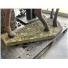 Image 7 : LAWN DEER W/ CEMENT BASE