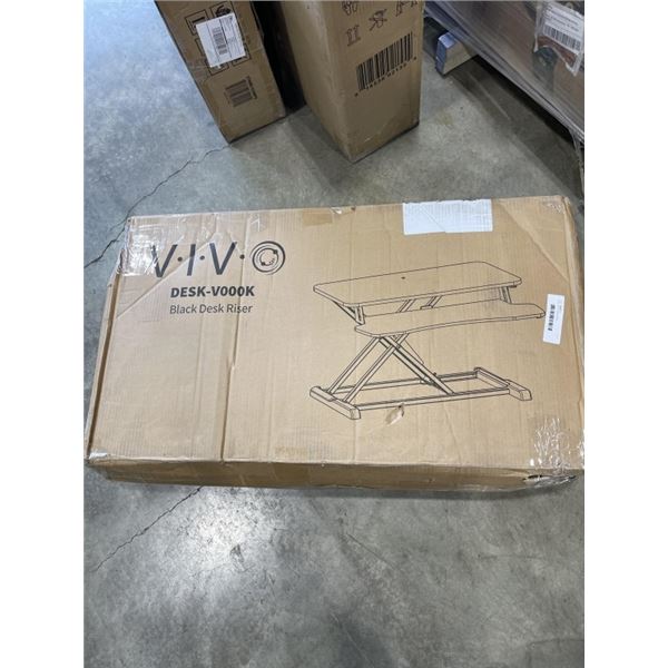 VIVO BLACK DESK RISER
