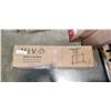 Image 1 : VIVO WHITE ELECTRIC FLIP DOWN SWIVEL CEILING TV MOUNT