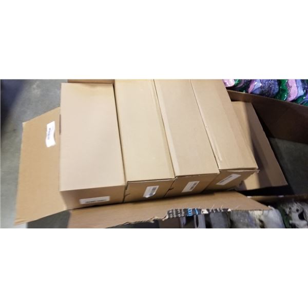 CASE OF 8 SHOWER CADDIES 2 PACK PER BOX VARIOUS SIZES AND COLOURS