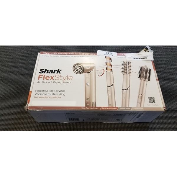 SHARK FLEXSTYLE MULTI-STYLER AND HAIR DRYER - TESTED WORKING, RETAIL $349