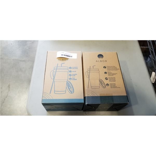2 ALBOR 30OZ TUMBLER WITH HANDLE