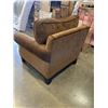 Image 4 : STYLUS BROWN FABRIC CHAIR. GREAT CONDITION
