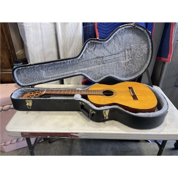CONN ACCOUSTIC GUITAR IN HARD CASE - NEEDS NEW STRINGS