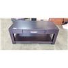 Image 1 : SOLID WOOD DARK FINISH COFFEE TABLE