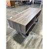 Image 4 : MODERN WOOD LOOK MEDIA STAND